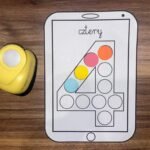 WKLEJKI CYFRY W KSZTAŁCIE TABLETA