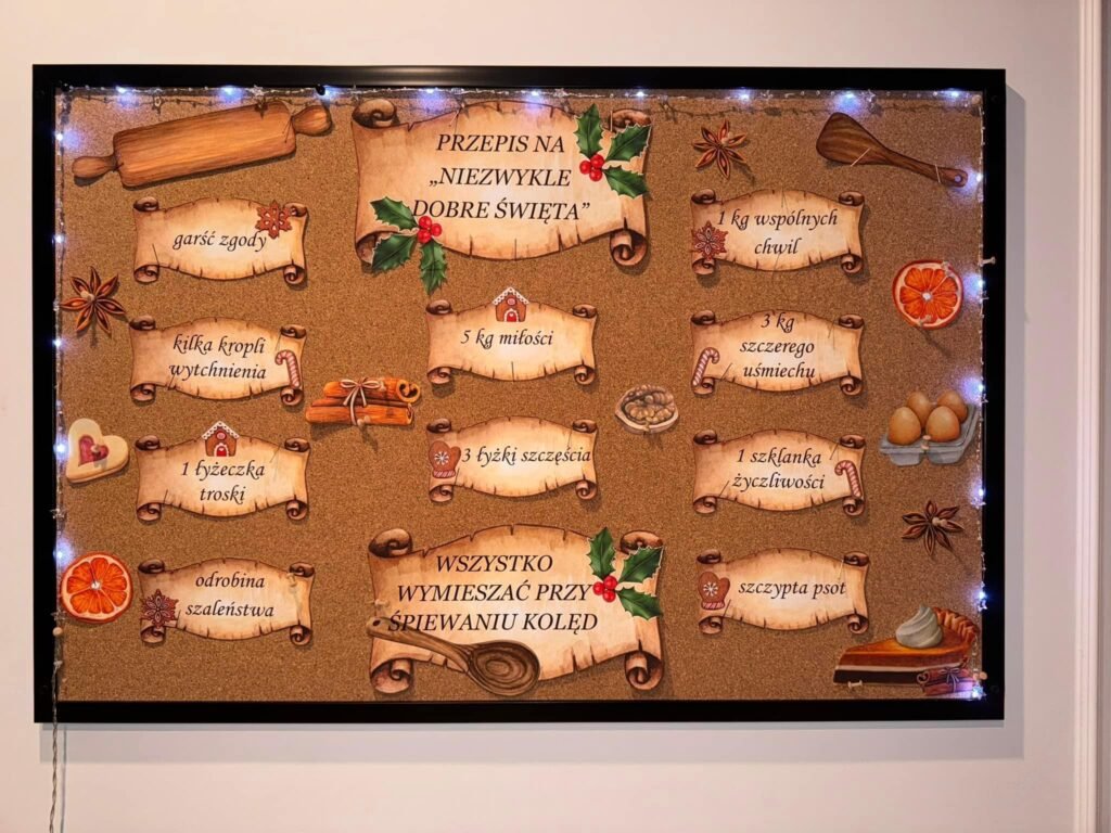 GAZETKA "PRZEPIS NA NIEZWYKLE DOBRE ŚWIĘTA"