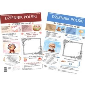 OKŁADKA GAZETY DZIENNIK POLSKI O BABCI I DZIADKU