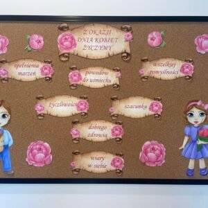 GAZETKA NA DZIEŃ KOBIET - ŻYCZENIA