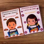 PODKŁADKI A5 NA UPOMINEK - DZIEŃ KOBIET I DZIEŃ CHŁOPAKA