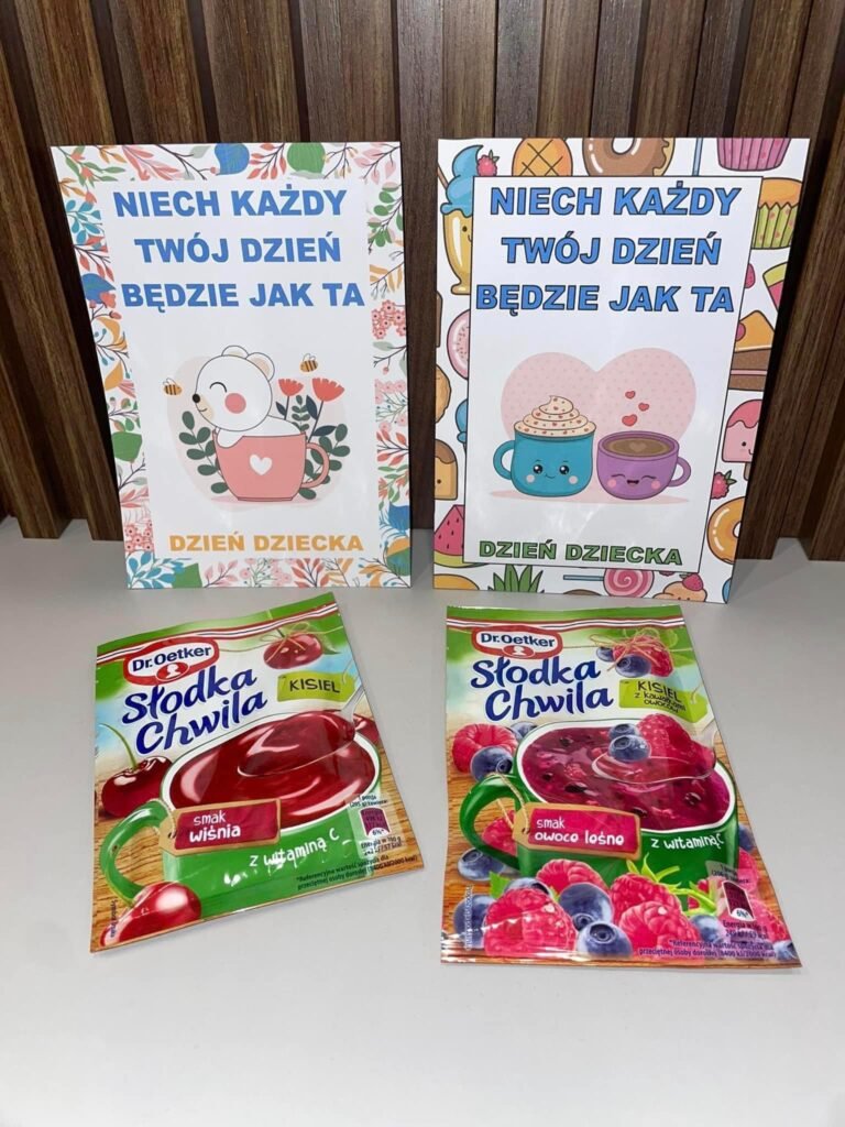 ZAKŁADKI NA KISIEL SŁODKA CHWILA A5