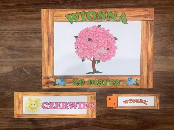 PORY ROKU, DNI TYGODNIA, MIESIĄCE