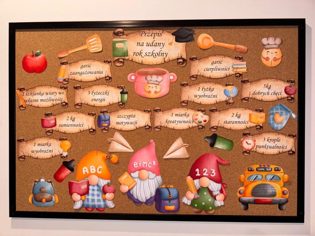 GAZETKA PRZEPIS NA UDANY ROK SZKOLNY