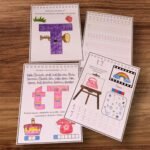 WKLEJKI ALFABET - KARTKA Z NOTESU