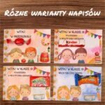 KARTECZKI POWITANKI DLA PRZEDSZKOLA/ZERÓWKI