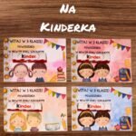 KARTECZKI POWITANKI DLA KLAS 1-3