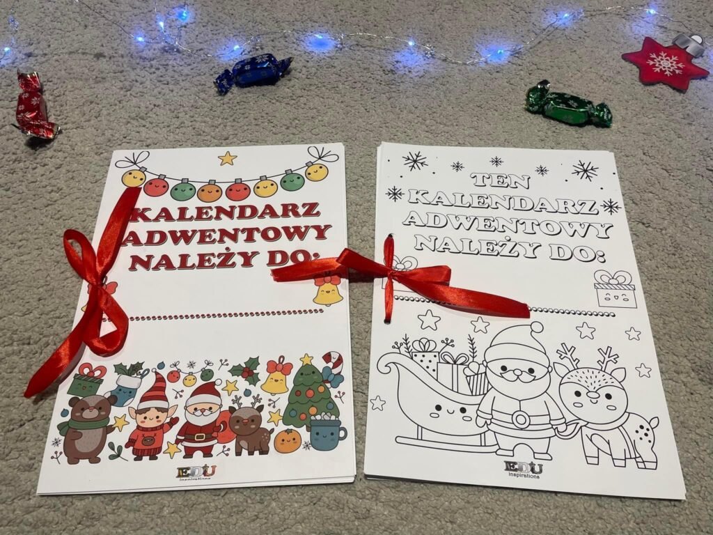 KSIĄŻECZKA KALENDARZ ADWENTOWY 3-4 LATKI + GRATIS GAZETKA