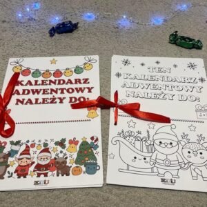 KSIĄŻECZKA KALENDARZ ADWENTOWY 3-4 LATKI + GRATIS GAZETKA