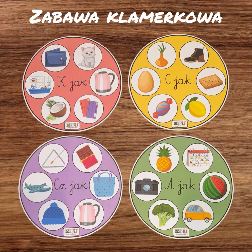 GRA KLAMERKOWA - UTRWALANIE LITEREK
