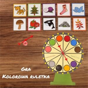 GRA „KOLOROWY ZAWRÓT GŁOWY” 3w1