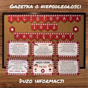 GAZETKA 11 LISTOPADA - WSZYSTKO O NIEPODLEGŁOŚCI...