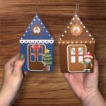 KALENDARZ ADWENTOWY - ŚWIĄTECZNE DOMKI