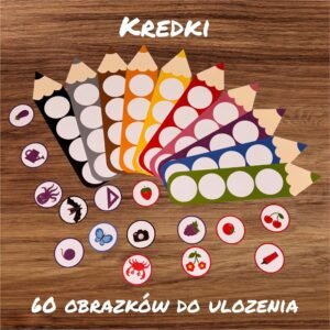 DWIE SUPER ZABAWY NA DZIEŃ KREDKI