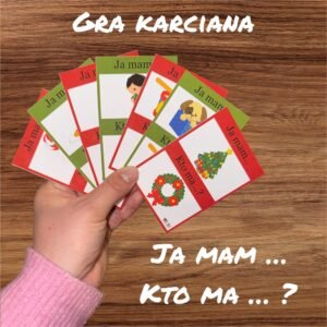 ŚWIĄTECZNA GRA KARCIANA - JA MAM... KTO MA...?