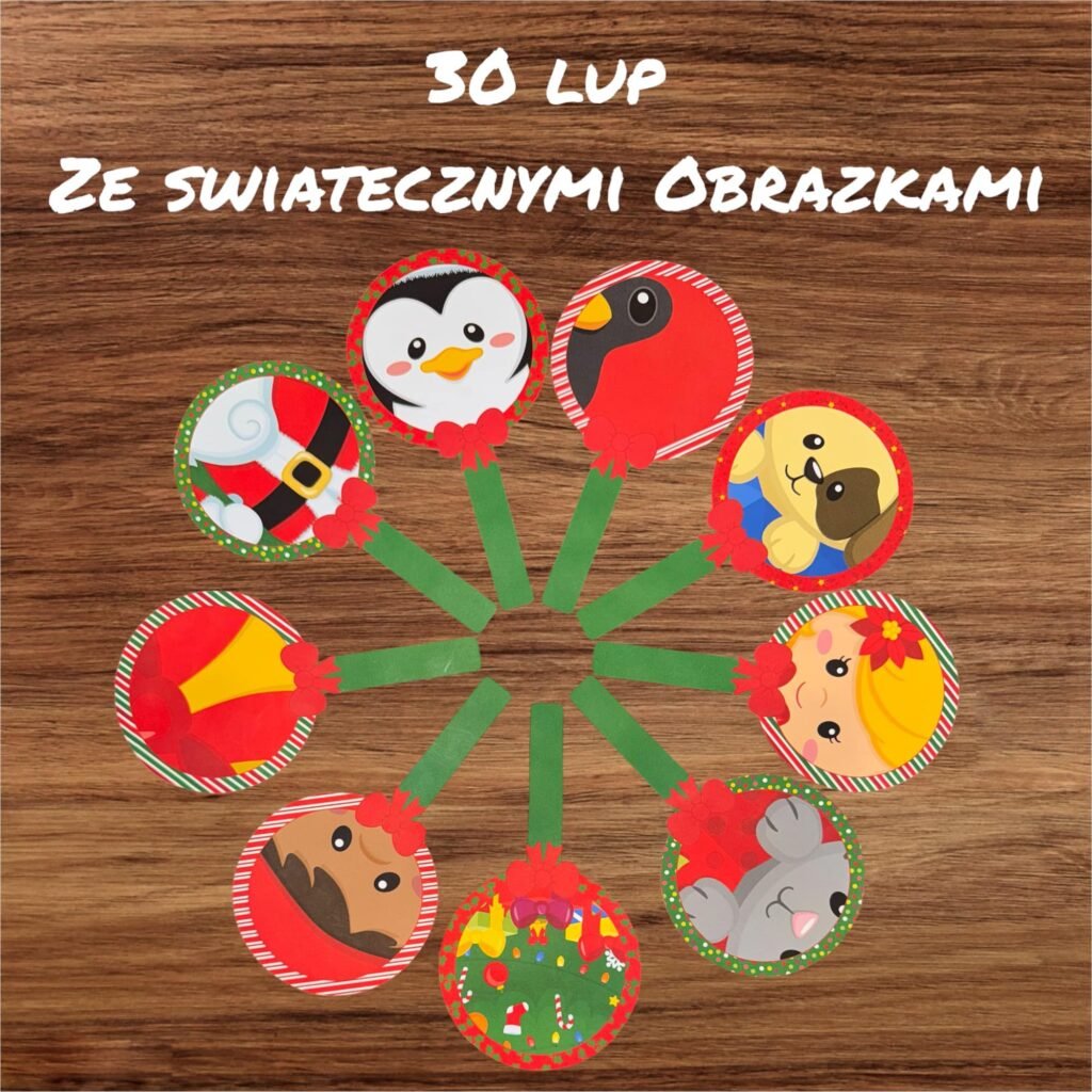 ŚWIĄTECZNE LUPY - GRA WYTĘŻ WZROK