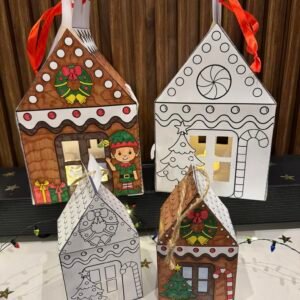 LAMPIONY ADWENTOWE/ŚWIĄTECZNE LUB PO PROSTU ŚWIECĄCE DOMKI