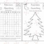 KLASA 3 - WKLEJKI - KALENDARZ ADWENTOWY