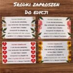 KOLOROWE ZAPROSZENIA NA DZIEŃ BABCI I DZIADKA