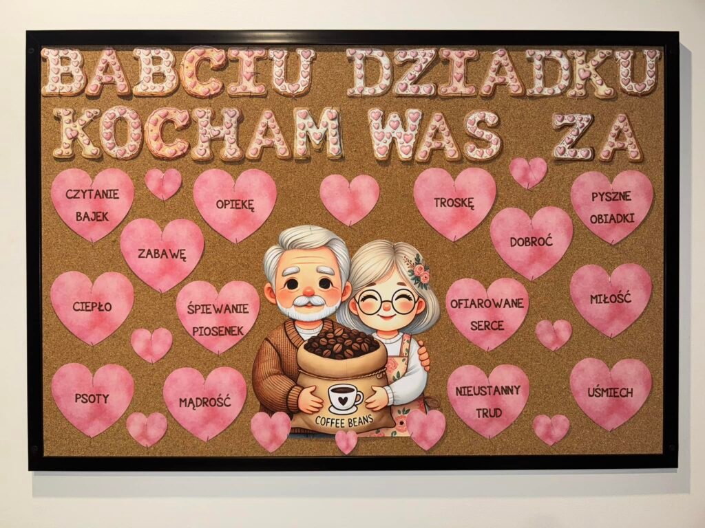 GAZETKA „BABCIU, DZIADKU KOCHAM WAS ZA…”