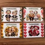 KOLOROWE ZAPROSZENIA NA DZIEŃ BABCI I DZIADKA