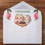 KOLOROWE ZAPROSZENIA NA DZIEŃ BABCI I DZIADKA