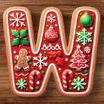 NAPIS "WESOŁYCH ŚWIĄT"