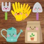 GIRLANDA A4 + DEKORACJE WIOSENNE A4