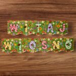 GIRLANDA A4 + DEKORACJE WIOSENNE A4