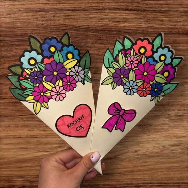 LAURKA OTWIERANA "BUKIET DLA MAMY"