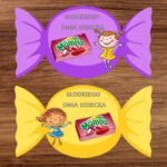 CUKIERKI NA DZIEŃ DZIECKA - SZABLONY