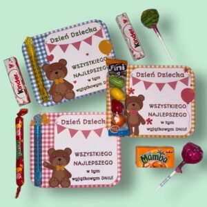 MISIOWE KARTECZKI NA SŁODKOŚCI - DZIEŃ DZIECKA
