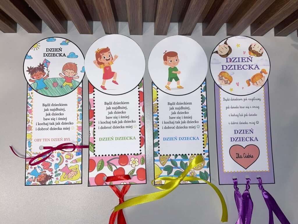 ZAKŁADKI NA DZIEŃ DZIECKA