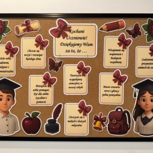 GAZETKA "KOCHANI UCZNIOWIE, DZIĘKUJEMY ZA..."