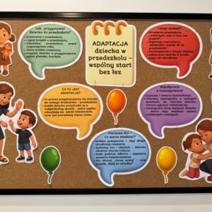 GAZETKA „ADAPTACJA DZIECKA W PRZEDSZKOLU-WSPÓLNY START BEZ ŁEZ”