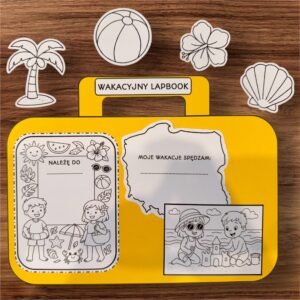 WAKACYJNY WALIZKOWY LAPBOOK