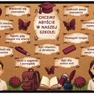 GAZETKA "CHCEMY, ABYŚCIE W NASZEJ SZKOLE/KLASIE"