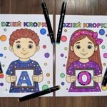 PRACE PLASTYCZNE I KOLOROWANKI NA DZIEŃ KROPKI