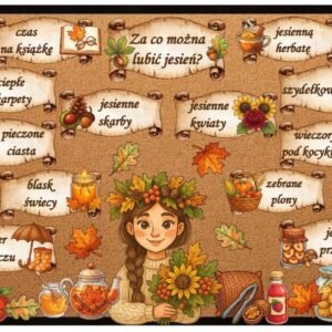 GAZETKA JESIENNA „ZA CO MOŻNA LUBIĆ JESIEŃ?"