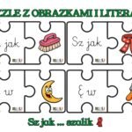 PUZZLE - OBRAZEK + LITERA