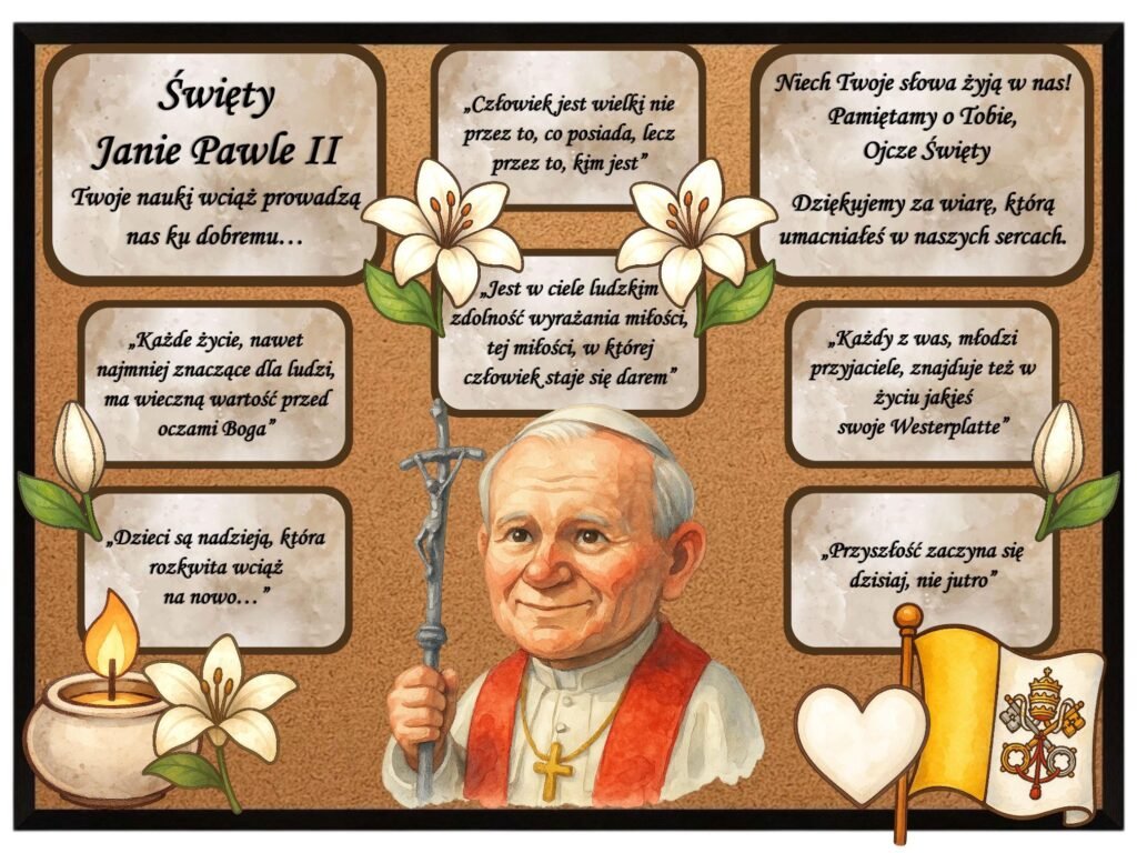 GAZETKA "JANIE PAWLE II PAMIĘTAMY!"
