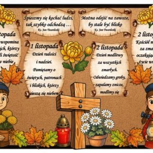 GAZETKA NA ŚWIĘTO WSZYSTKICH ŚWIĘTYCH
