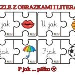 PUZZLE - OBRAZEK + LITERA